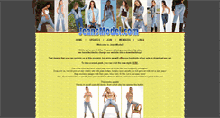 Desktop Screenshot of jeansmodel.com